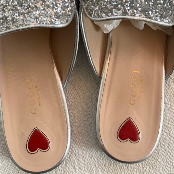 ✅SOLD✅ Gucci Princetown Glitter Mule - Picture 5 of 15